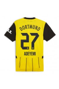 Fotbalové Dres Borussia Dortmund Karim Adeyemi #27 Domácí Oblečení 2024-25 Krátký Rukáv